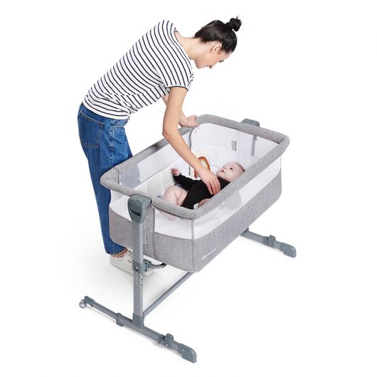 Lit bébé cododo Kinderkraft Neste Air Grey