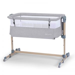 Lit bébé cododo Kinderkraft Neste Air Grey/Wood