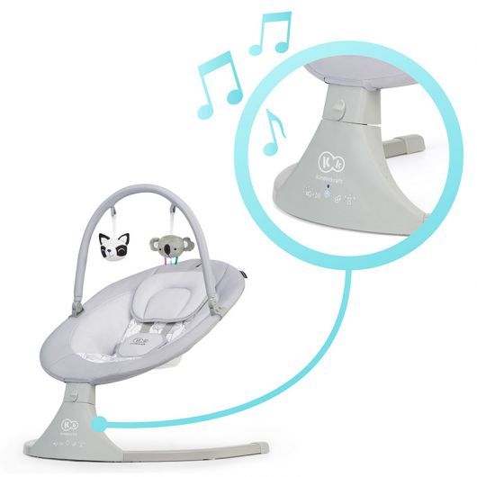 Balancelle 2 en 1 Kinderkraft Luli Grey