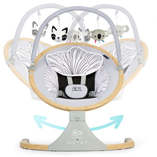 Balancelle 2 en 1 Kinderkraft Lumi Wooden