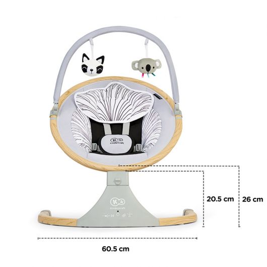 Balancelle 2 en 1 Kinderkraft Lumi Wooden