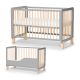 Lit en bois évolutif Kinderkraft Lunky Grey