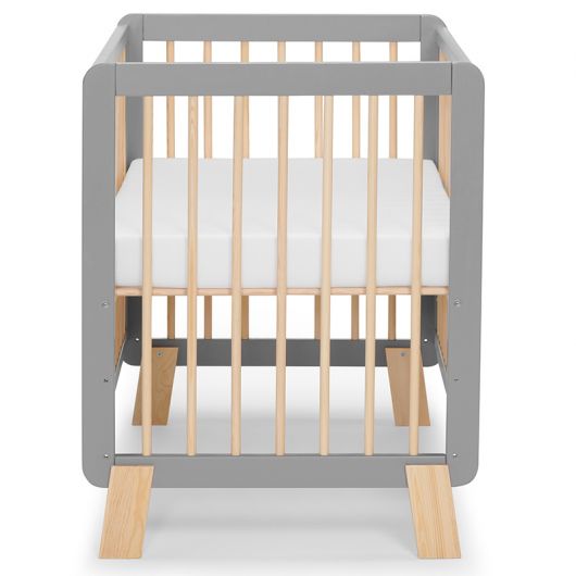 Lit en bois Kinderkraft Lunky Guardrail Grey