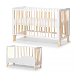 Lit en bois Kinderkraft Lunky Guardrail White