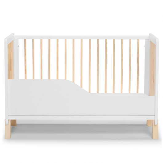 Lit en bois Kinderkraft Lunky Guardrail White