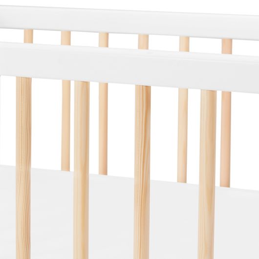 Lit en bois Kinderkraft Lunky Guardrail White