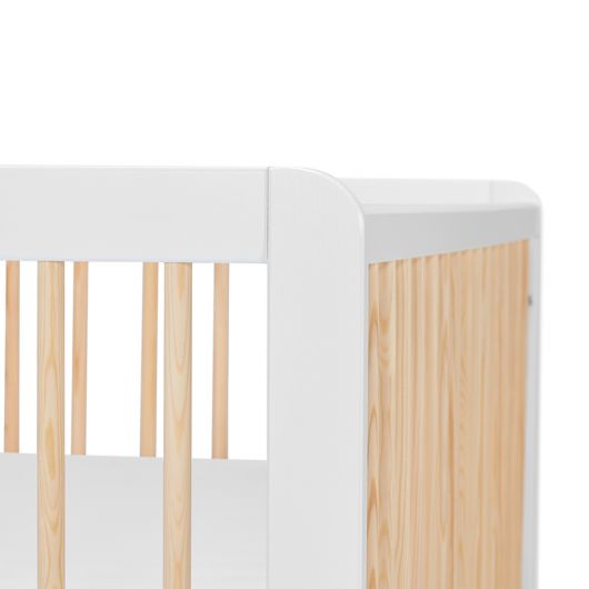 Lit en bois Kinderkraft Lunky Guardrail White