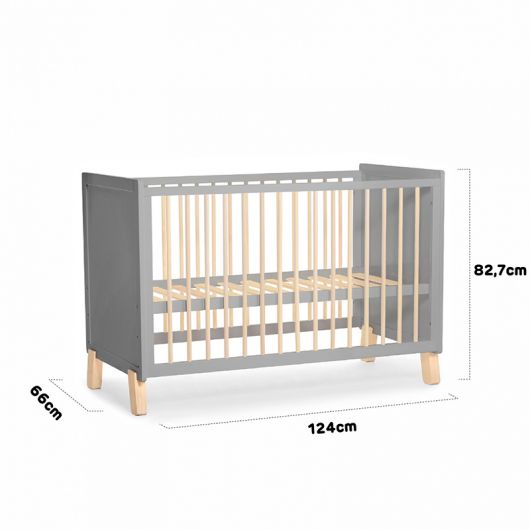 Lit évolutif Kinderkraft Nico Grey