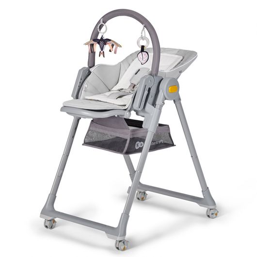Chaise Haute 2 En 1 Kinderkraft Lastree Grey Chaise Haute 2 En 1 Kinderkraft Lastree Grey