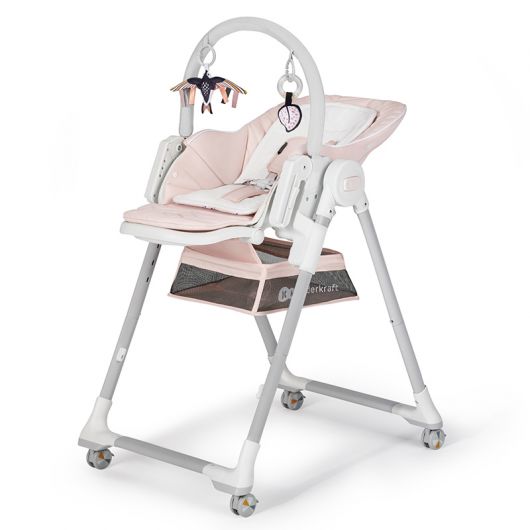 Chaise Haute 2 En 1 Kinderkraft Lastree Pink Chaise Haute 2 En 1 Kinderkraft Lastree Pink