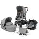 Poussette 3 en 1 Kinderkraft Moov Grey Melange