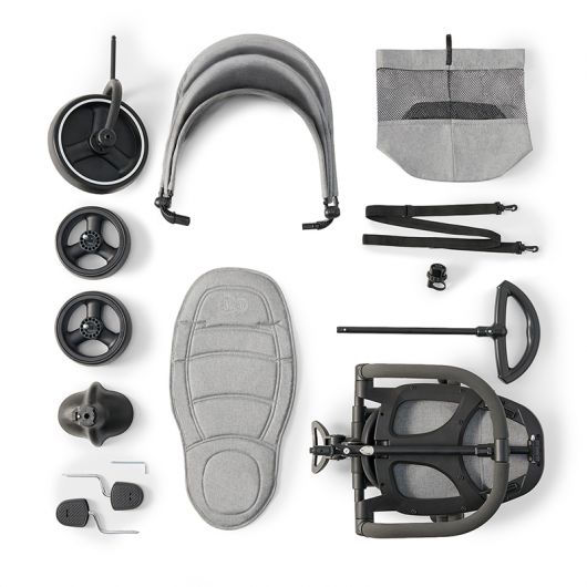 Tricycle Kinderkraft Jazz Grey