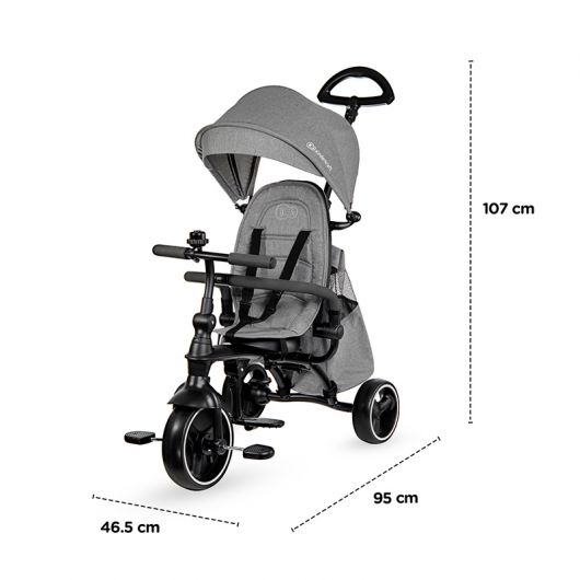 Tricycle Kinderkraft Jazz Grey