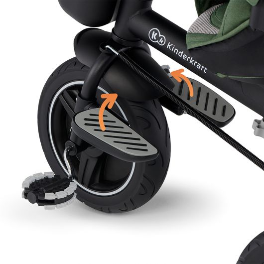 Tricycle Kinderkraft Spinstep Platinum Grey