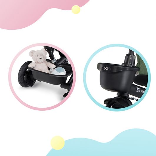 Tricycle Kinderkraft Spinstep Platinum Grey