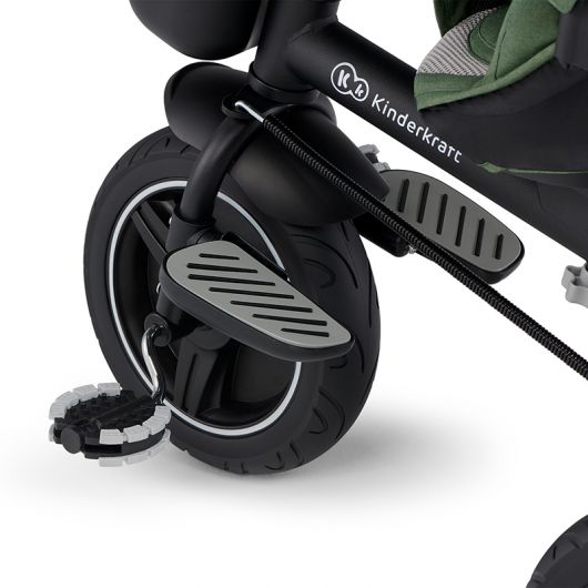 Tricycle Kinderkraft Spinstep Pastep Green