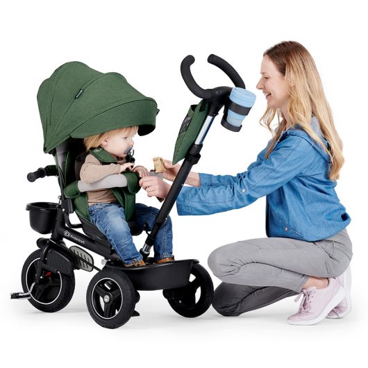 Tricycle Kinderkraft Spinstep Pastep Green