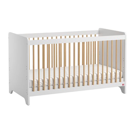 Lit Bebe Evolutif Vox Baby Leaf White Oak 70 X 140 Cm