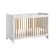 Lit bébé Vox Baby Leaf White/Oak 60 x 120 cm