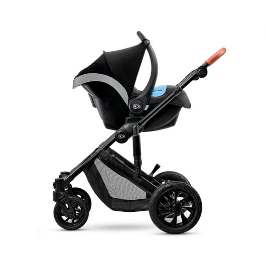 Poussette combinée Kinderkraft Prime grey 2020