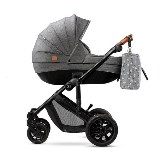 Poussette combinée Kinderkraft Prime grey 2020