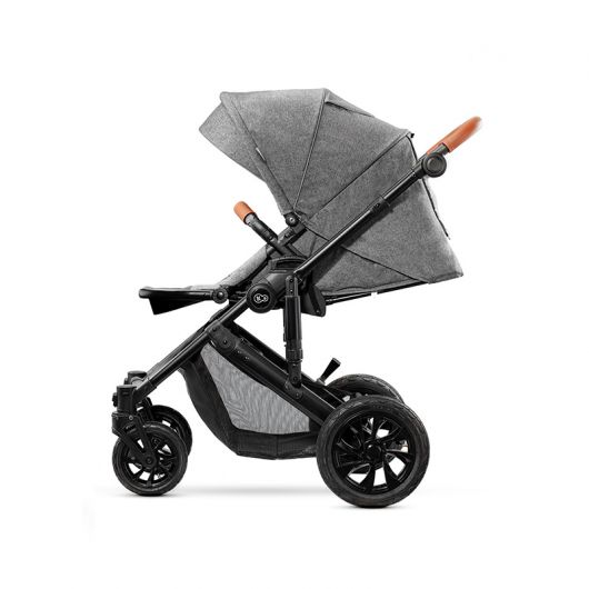 Poussette combinée Kinderkraft Prime grey 2020