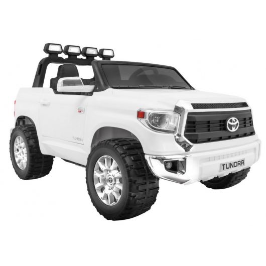 Voiture Electrique 2 Places 24v Toyota Tundra Blanc Pack Luxe Cabriole Pro Cabriole Bebe