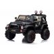 Voiture électrique 2 places 12V Mega Jeep Perfect III Noire - Pack Evo