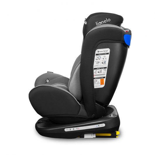 Siège auto Lionelo Bastiaan Grey Black