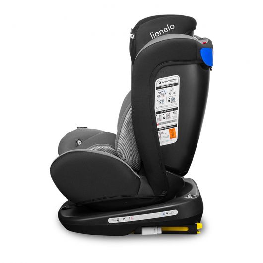 Siège auto Lionelo Bastiaan Grey Black