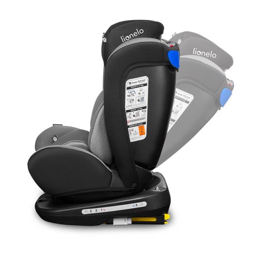Siège auto Lionelo Bastiaan Grey Black