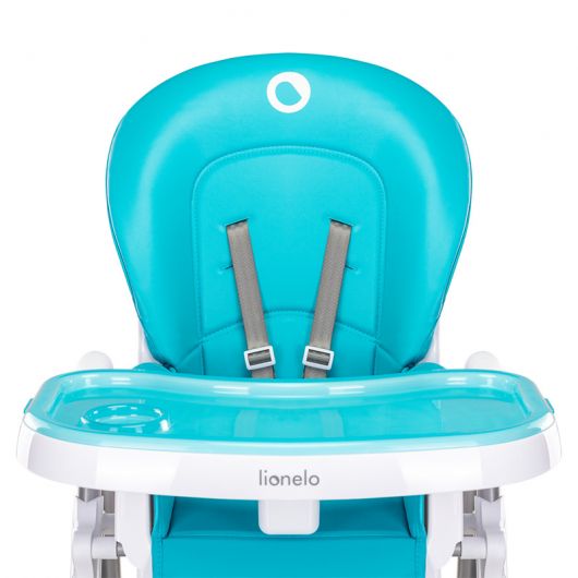 Chaise haute Lionelo Linn Plus Turquoise