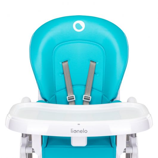 Chaise haute Lionelo Linn Plus Turquoise