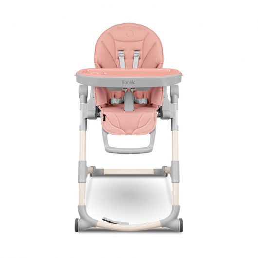 Chaise haute Lionelo Cora Bubblegum