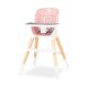 Chaise haute Lionelo Mona Bubblegum