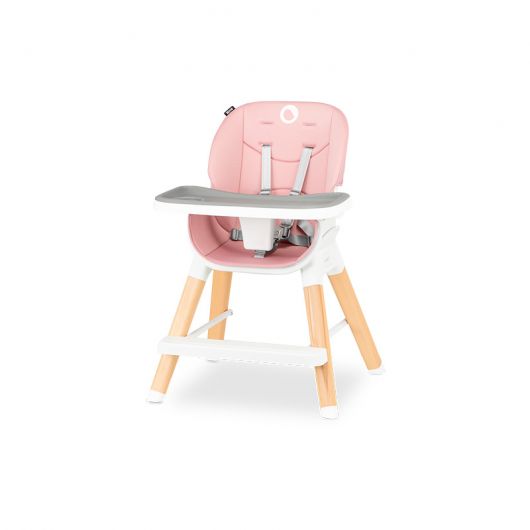 Chaise haute Lionelo Mona Bubblegum