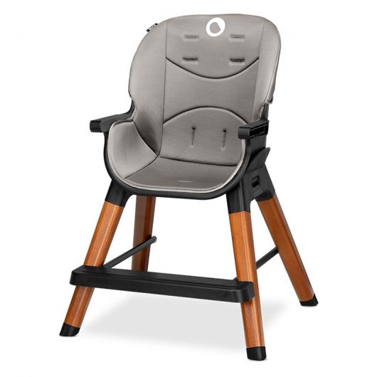 Chaise haute Lionelo Mona Black Onyx