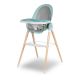 Chaise haute Lionelo Maya Green Turquoise