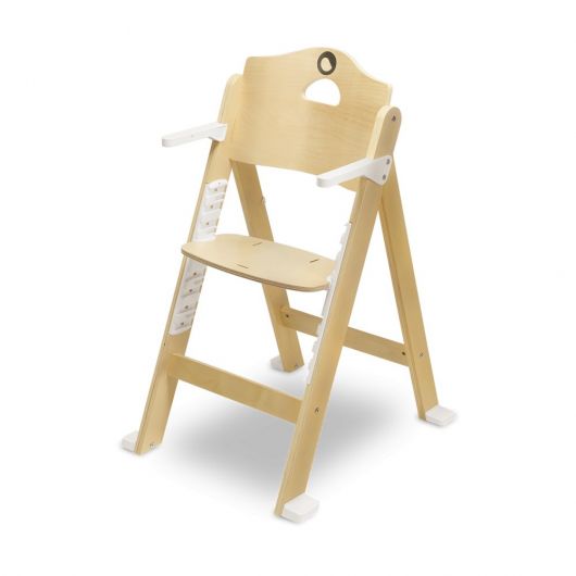 Chaise haute Lionelo Floris White Natural