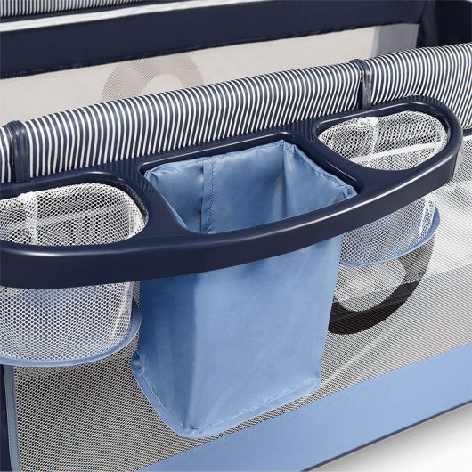 Lit de voyage 2 en 1 Lionelo Sven Plus Blue Navy