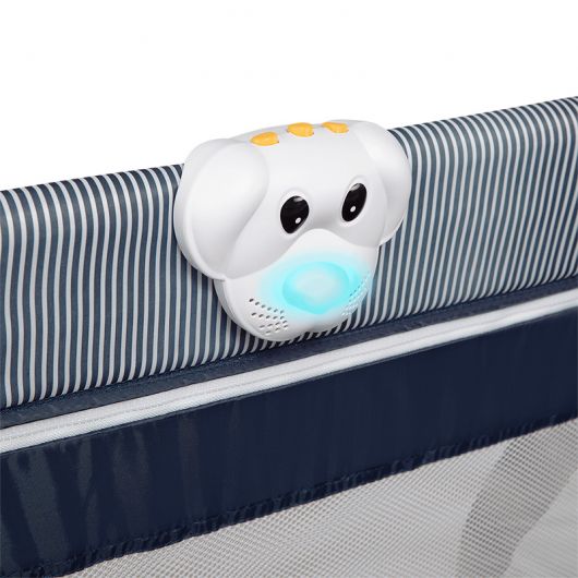 Lit de voyage 2 en 1 Lionelo Sven Plus Blue Navy