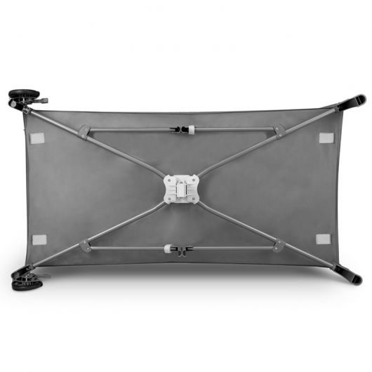 Lit de voyage 2 en 1 Lionelo Flower Grey Scandi