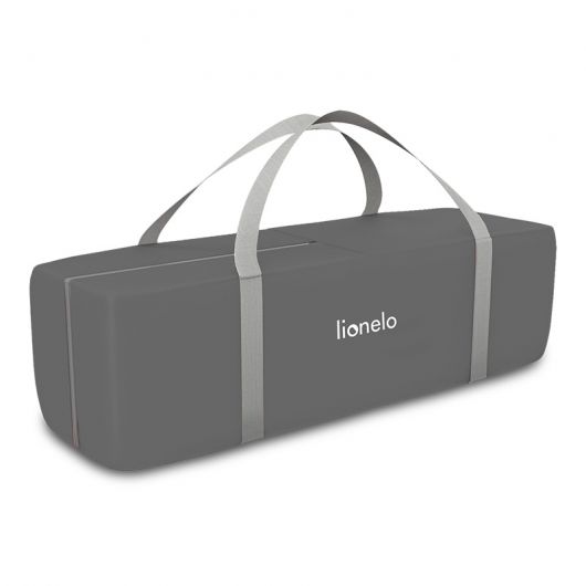 Lit de voyage 2 en 1 Lionelo Flower Grey Scandi