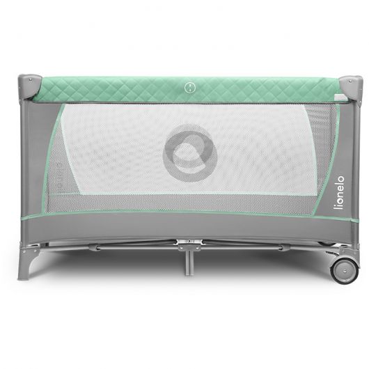 Lit de voyage 2 en 1 Lionelo Flower Turquoise