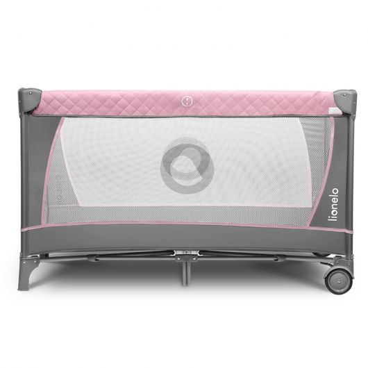 Lit de voyage 2 en 1 Lionelo Flower Flamingo