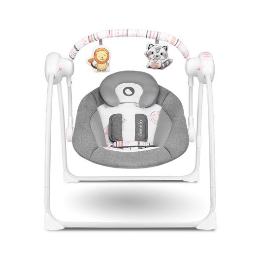 Balancelle Lionelo Ruben Stone Grey Rose