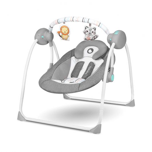 Balancelle Lionelo Ruben Stone Grey Turquoise