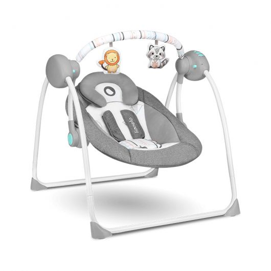 Balancelle Lionelo Ruben Stone Grey Turquoise