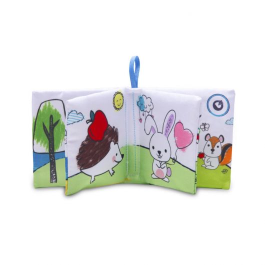 Tapis de jeu Lionelo Anika Plus Blue Yellow