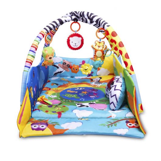 Tapis de jeu Lionelo Anika Plus Blue Yellow